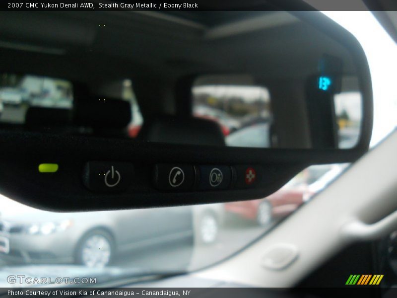 Stealth Gray Metallic / Ebony Black 2007 GMC Yukon Denali AWD