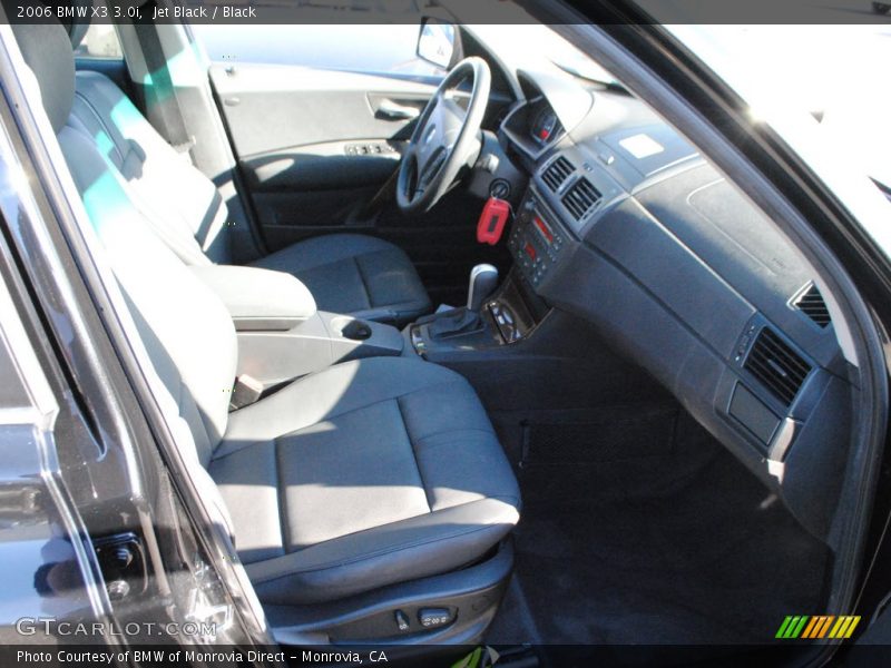 Jet Black / Black 2006 BMW X3 3.0i