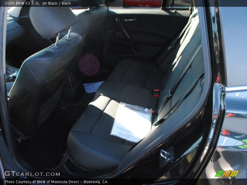 Jet Black / Black 2006 BMW X3 3.0i