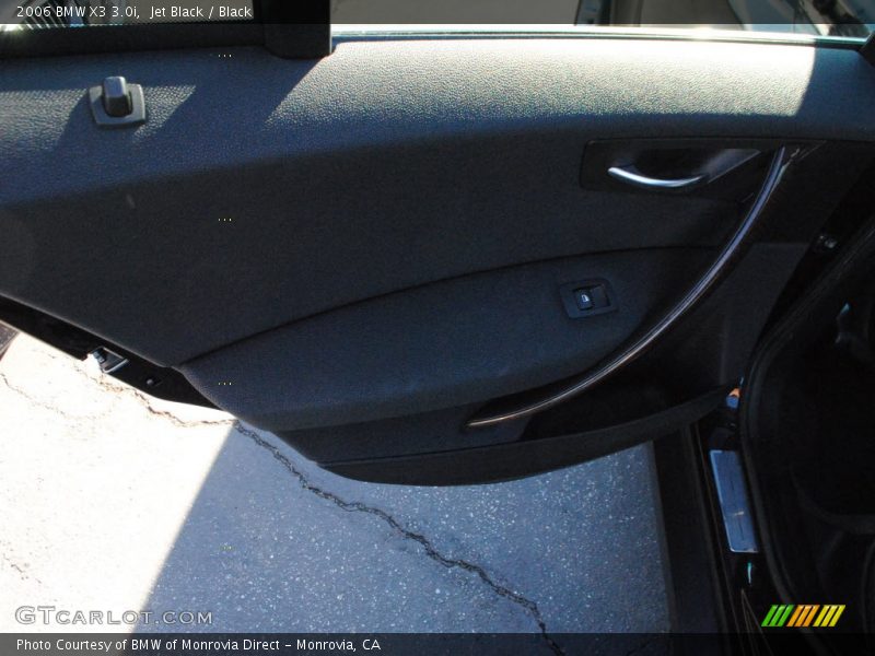 Jet Black / Black 2006 BMW X3 3.0i