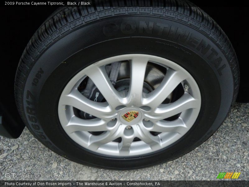 Black / Black 2009 Porsche Cayenne Tiptronic
