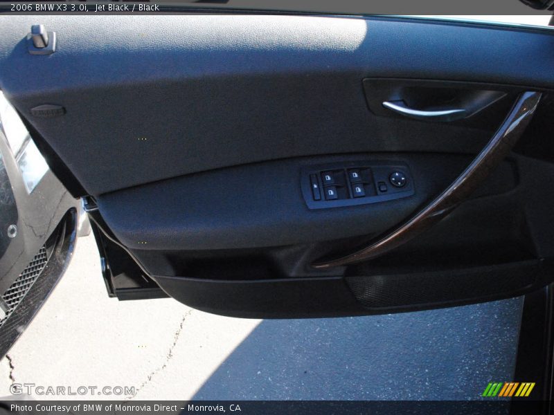 Jet Black / Black 2006 BMW X3 3.0i