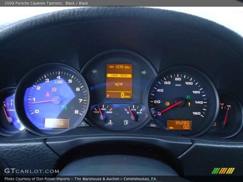 Black / Black 2009 Porsche Cayenne Tiptronic