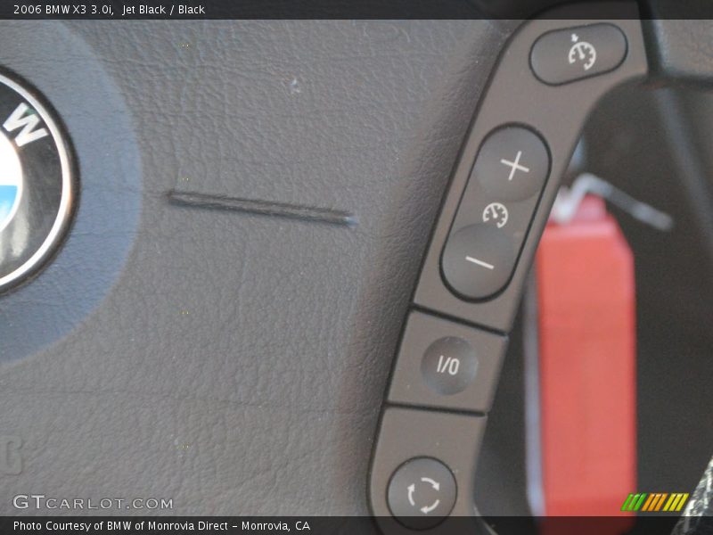 Jet Black / Black 2006 BMW X3 3.0i