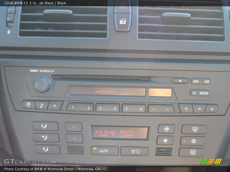 Jet Black / Black 2006 BMW X3 3.0i