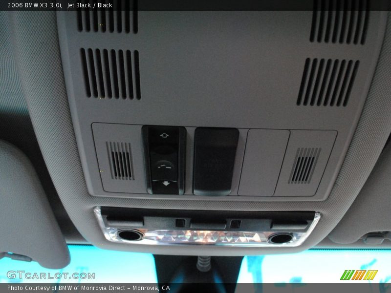 Jet Black / Black 2006 BMW X3 3.0i