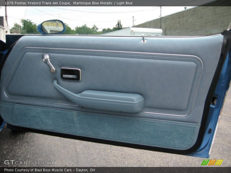 Door Panel of 1978 Firebird Trans Am Coupe