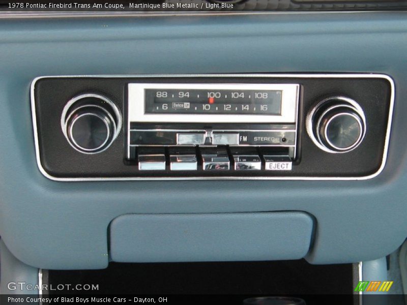Audio System of 1978 Firebird Trans Am Coupe
