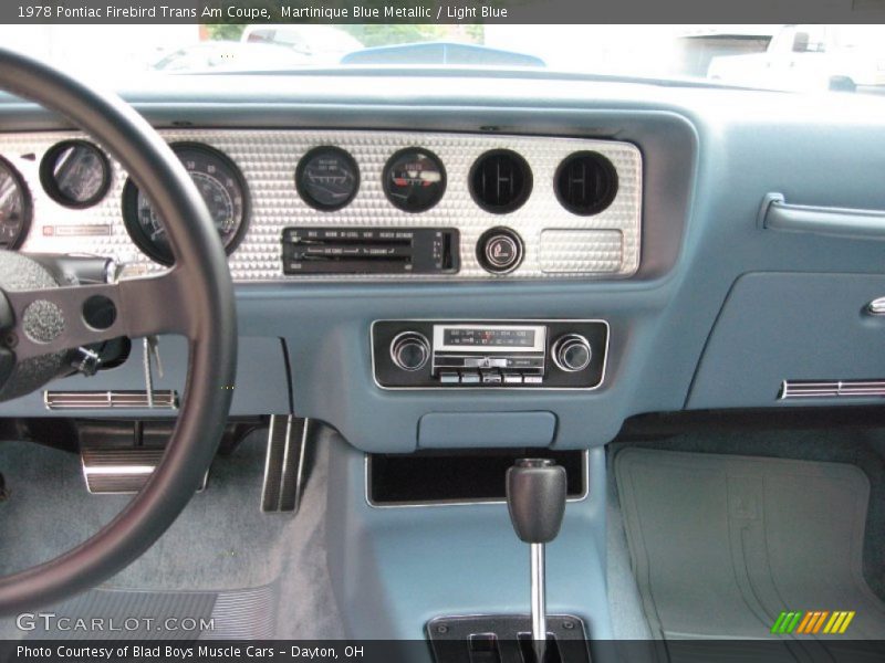 Dashboard of 1978 Firebird Trans Am Coupe