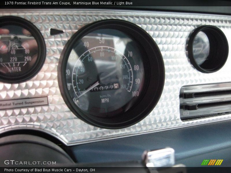  1978 Firebird Trans Am Coupe Trans Am Coupe Gauges