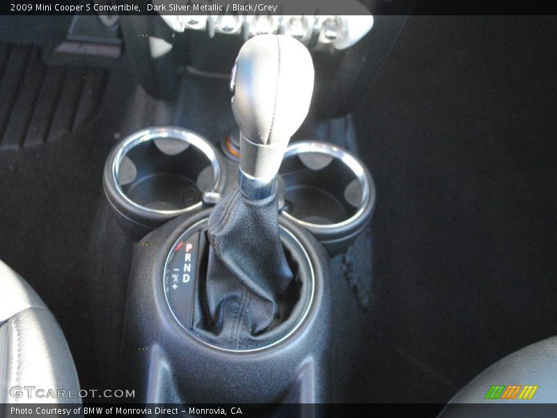 Dark Silver Metallic / Black/Grey 2009 Mini Cooper S Convertible