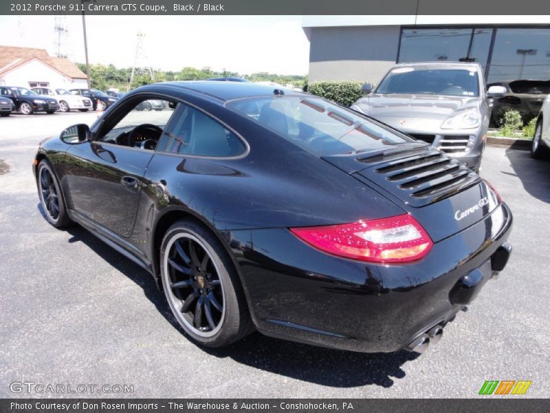 Black / Black 2012 Porsche 911 Carrera GTS Coupe