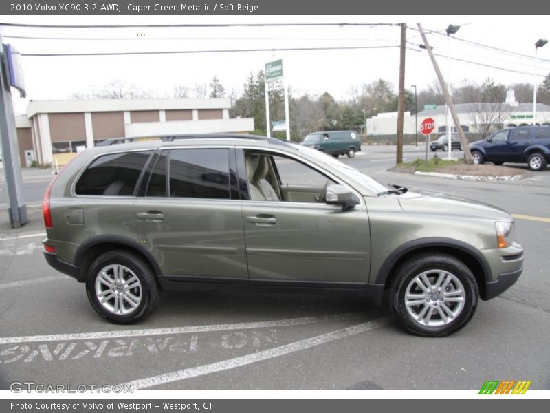 Caper Green Metallic / Soft Beige 2010 Volvo XC90 3.2 AWD