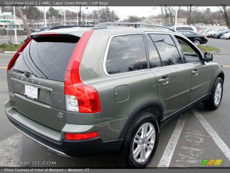 Caper Green Metallic / Soft Beige 2010 Volvo XC90 3.2 AWD