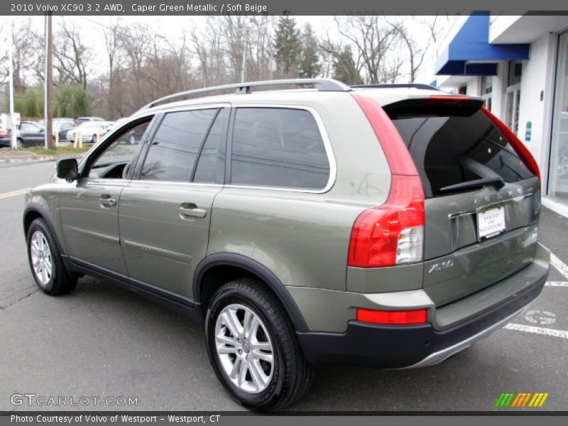 Caper Green Metallic / Soft Beige 2010 Volvo XC90 3.2 AWD
