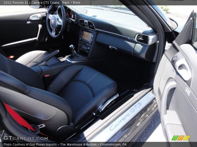 Black / Black 2012 Porsche 911 Carrera GTS Coupe