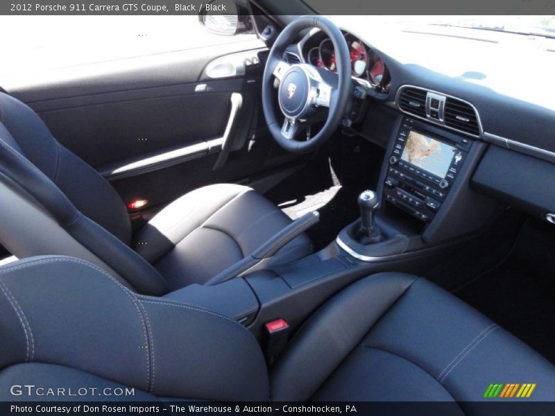 Black / Black 2012 Porsche 911 Carrera GTS Coupe