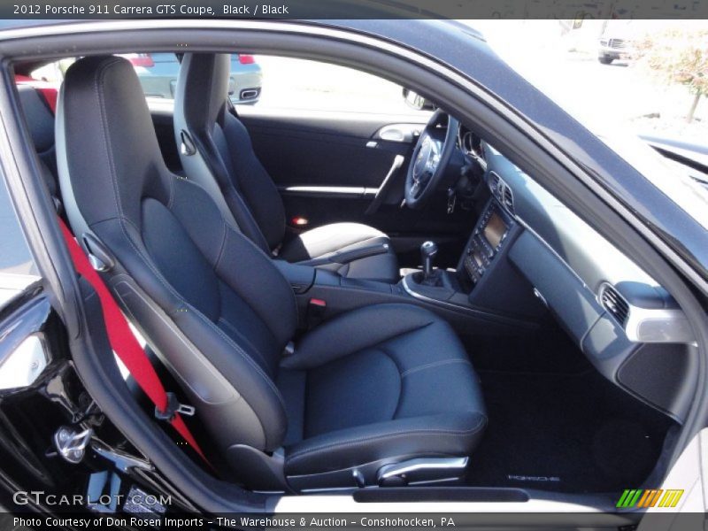 Black / Black 2012 Porsche 911 Carrera GTS Coupe