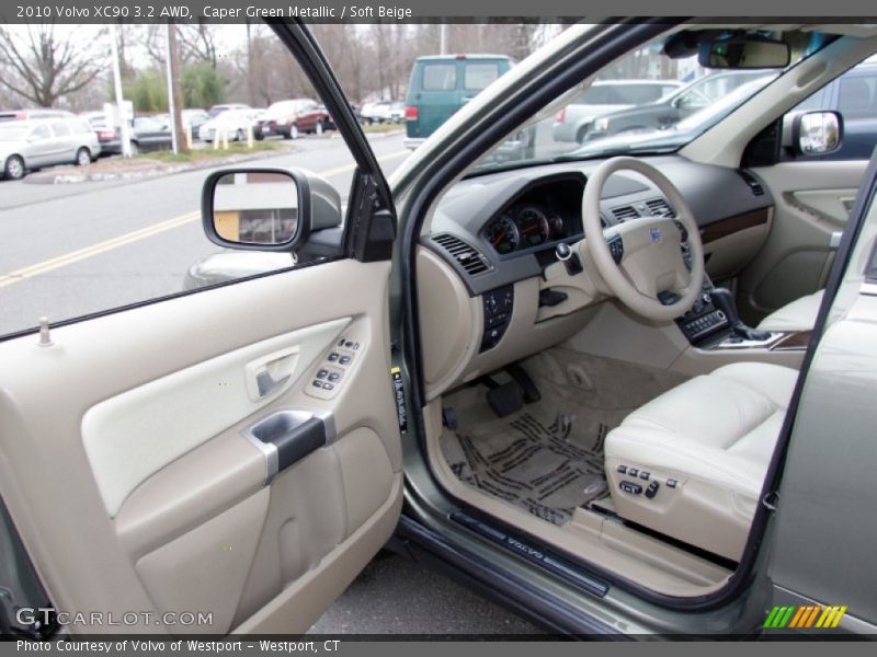 Caper Green Metallic / Soft Beige 2010 Volvo XC90 3.2 AWD