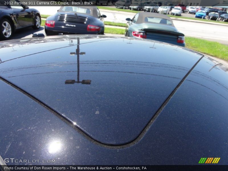 Black / Black 2012 Porsche 911 Carrera GTS Coupe
