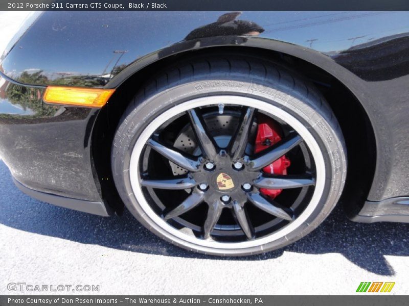 Black / Black 2012 Porsche 911 Carrera GTS Coupe