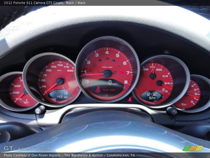  2012 911 Carrera GTS Coupe Carrera GTS Coupe Gauges