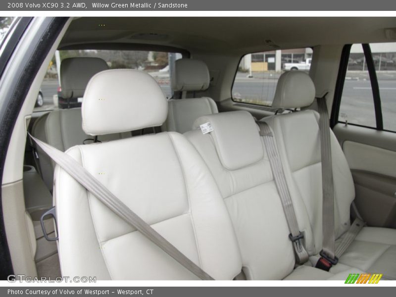 Willow Green Metallic / Sandstone 2008 Volvo XC90 3.2 AWD