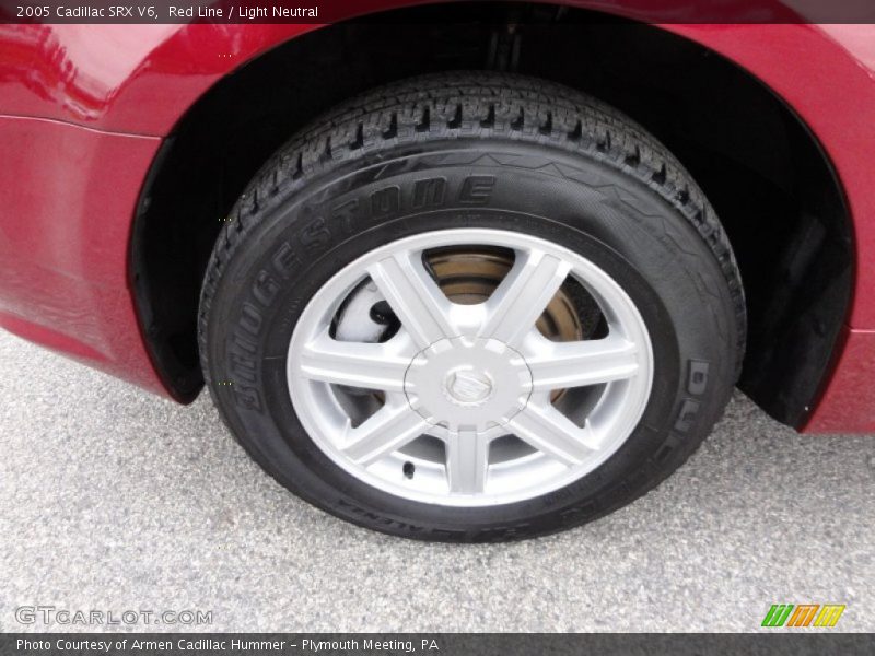 Red Line / Light Neutral 2005 Cadillac SRX V6