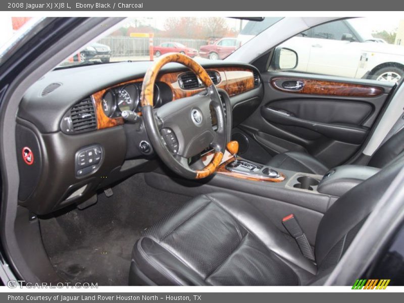  2008 XJ XJ8 L Charcoal Interior