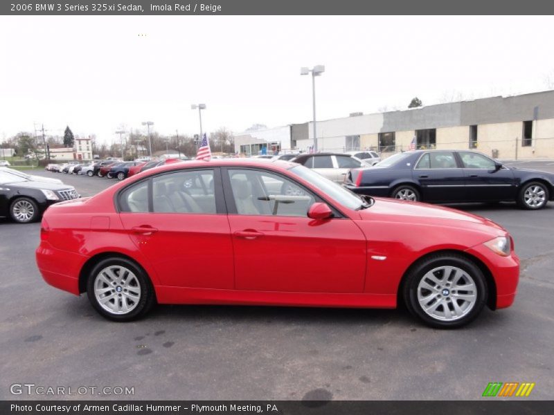 Imola Red / Beige 2006 BMW 3 Series 325xi Sedan