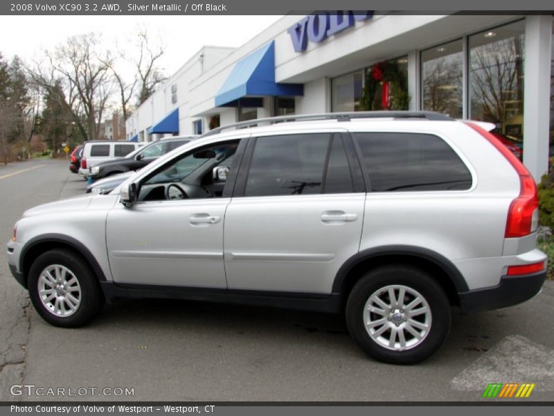 Silver Metallic / Off Black 2008 Volvo XC90 3.2 AWD