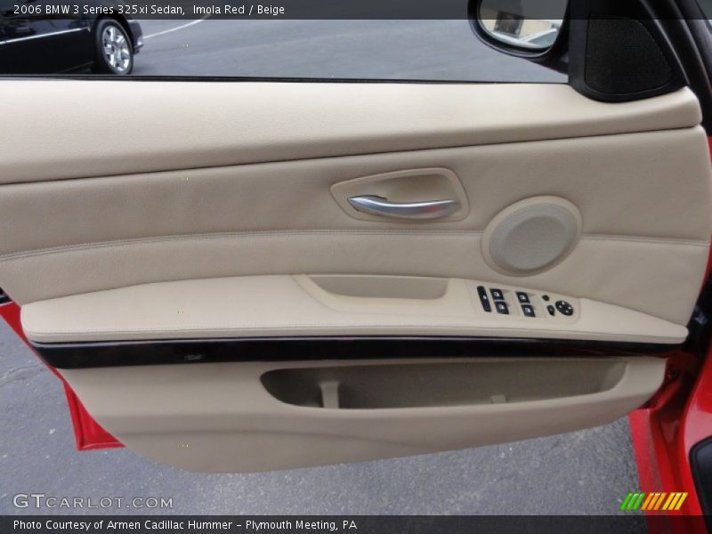 Imola Red / Beige 2006 BMW 3 Series 325xi Sedan