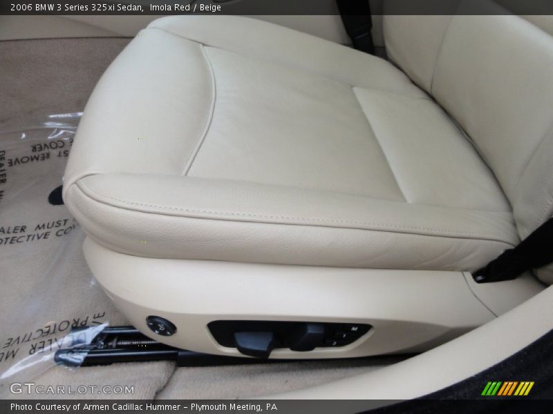 Imola Red / Beige 2006 BMW 3 Series 325xi Sedan
