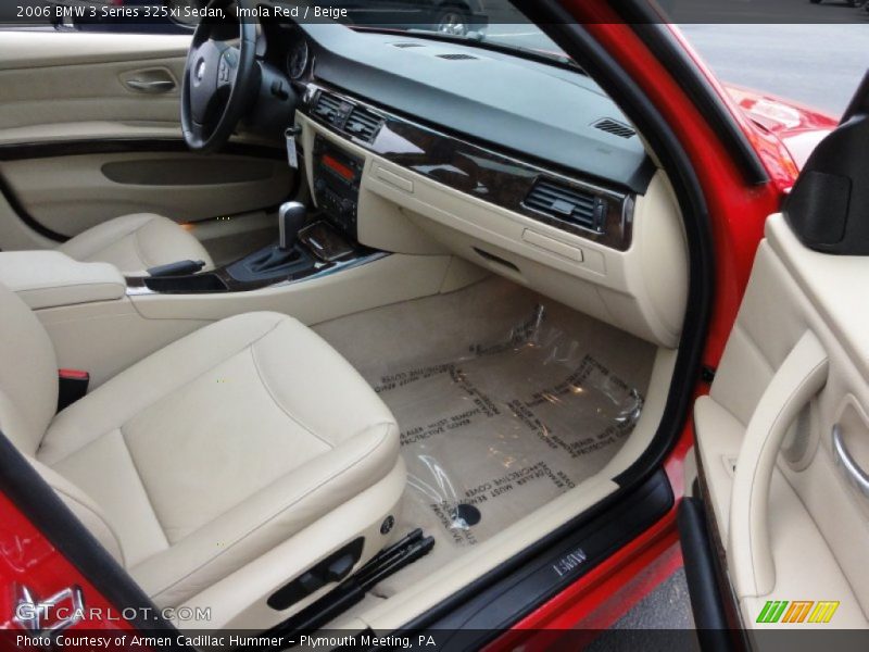Imola Red / Beige 2006 BMW 3 Series 325xi Sedan