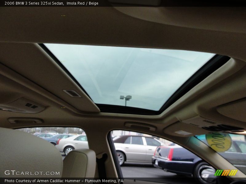 Imola Red / Beige 2006 BMW 3 Series 325xi Sedan