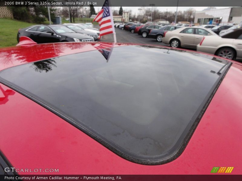 Imola Red / Beige 2006 BMW 3 Series 325xi Sedan