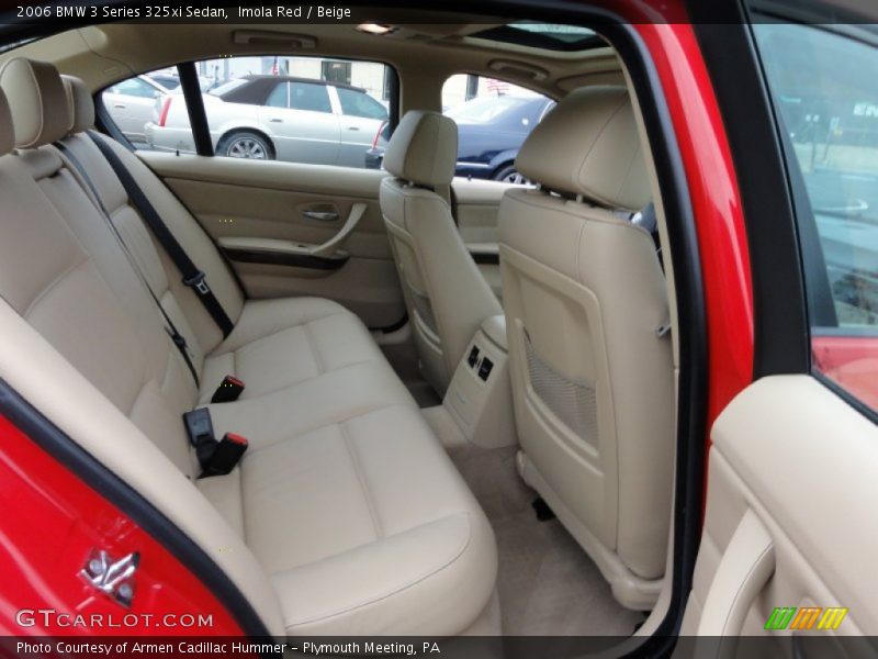 Imola Red / Beige 2006 BMW 3 Series 325xi Sedan