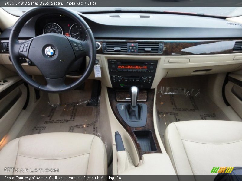 Imola Red / Beige 2006 BMW 3 Series 325xi Sedan