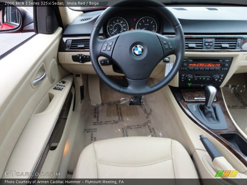 Imola Red / Beige 2006 BMW 3 Series 325xi Sedan