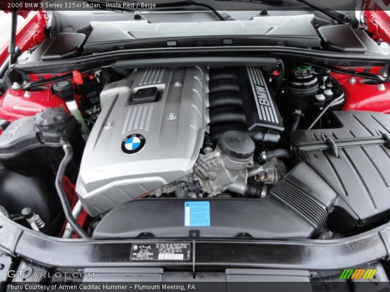 Imola Red / Beige 2006 BMW 3 Series 325xi Sedan