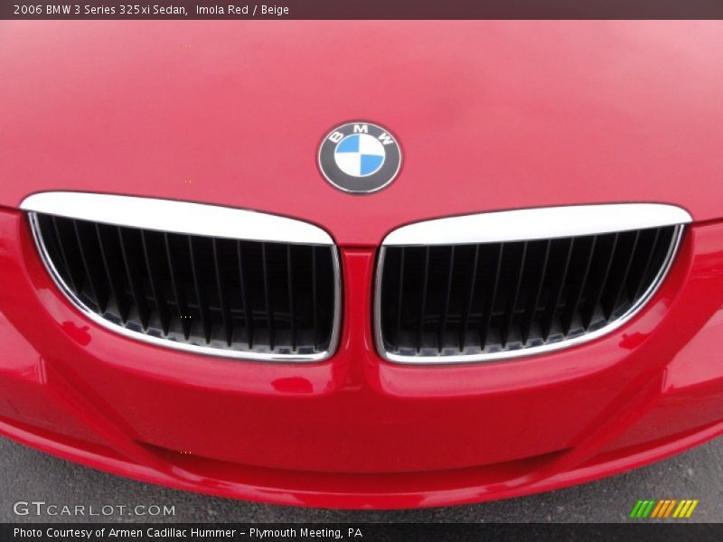 Imola Red / Beige 2006 BMW 3 Series 325xi Sedan