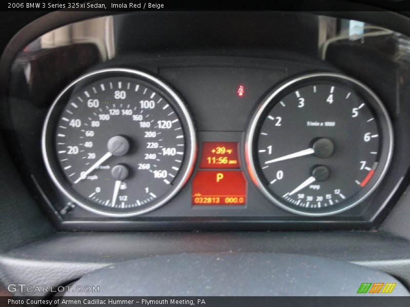 Imola Red / Beige 2006 BMW 3 Series 325xi Sedan