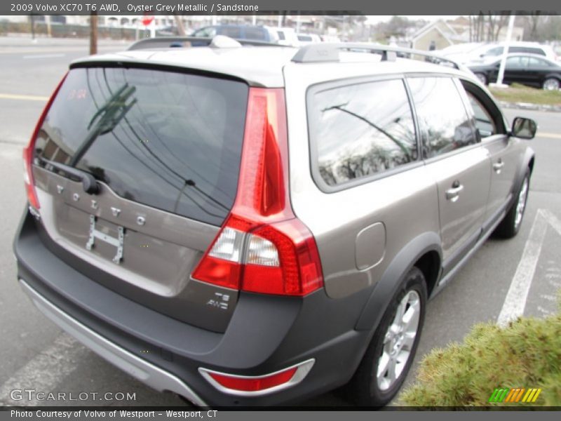 Oyster Grey Metallic / Sandstone 2009 Volvo XC70 T6 AWD