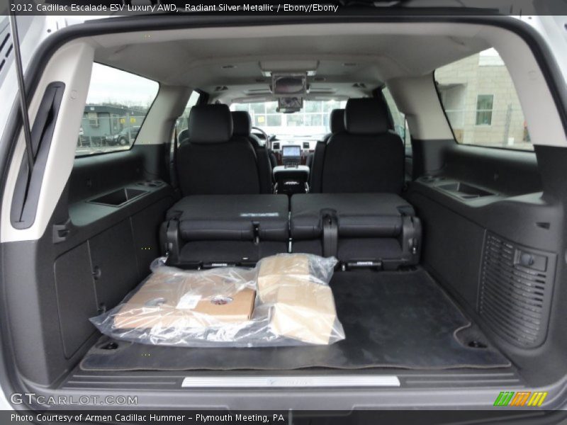  2012 Escalade ESV Luxury AWD Trunk