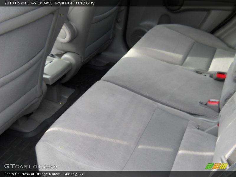 Royal Blue Pearl / Gray 2010 Honda CR-V EX AWD