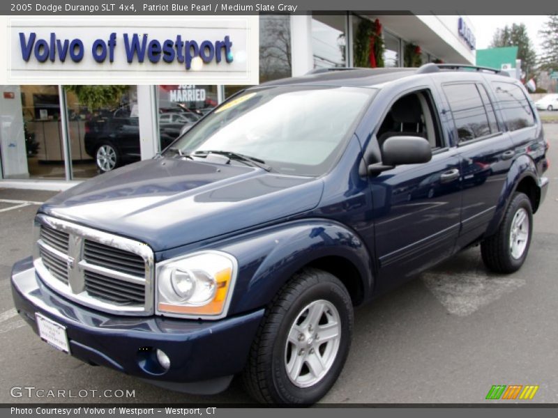 Patriot Blue Pearl / Medium Slate Gray 2005 Dodge Durango SLT 4x4