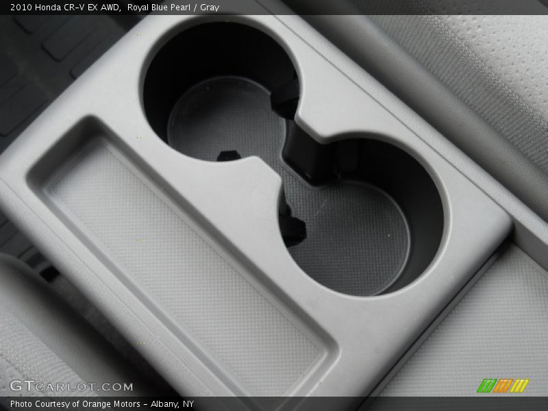 Royal Blue Pearl / Gray 2010 Honda CR-V EX AWD