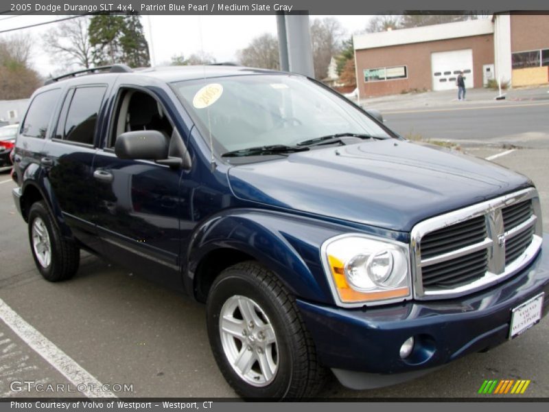Patriot Blue Pearl / Medium Slate Gray 2005 Dodge Durango SLT 4x4
