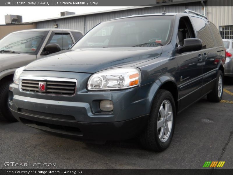 Blue Granite Metallic / Grey 2005 Saturn Relay 3 AWD