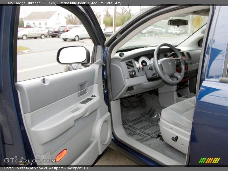 Patriot Blue Pearl / Medium Slate Gray 2005 Dodge Durango SLT 4x4
